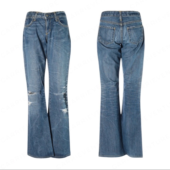 Paper Denim & Cloth Distressed Drifter Jeans - 24 - Picture 2 of 10